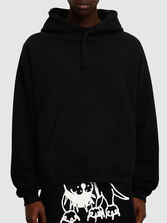 CHITO: Reflective Finesse hoodie - Black - men_2 | Luisa Via Roma