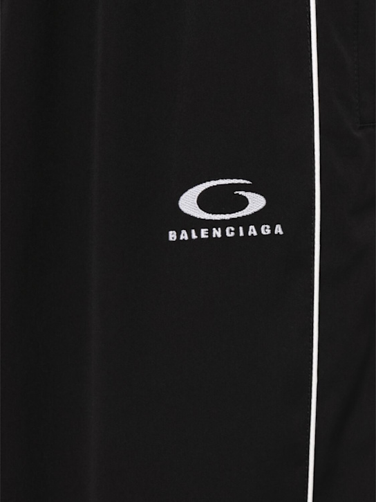 Balenciaga: Tech tracksuit pants - Black - men_4 | Luisa Via Roma