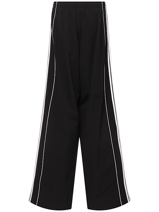 Balenciaga: Tech tracksuit pants - Black - men_3 | Luisa Via Roma