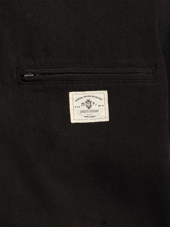 Dunst: Unisex vintage work jacket - Black - men_4 | Luisa Via Roma