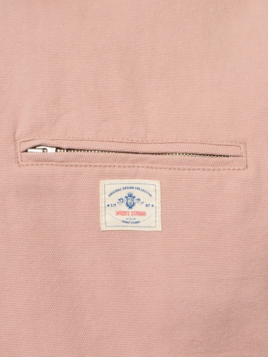 Dunst: Unisex vintage work jacket - Dusy Pink - men_4 | Luisa Via Roma