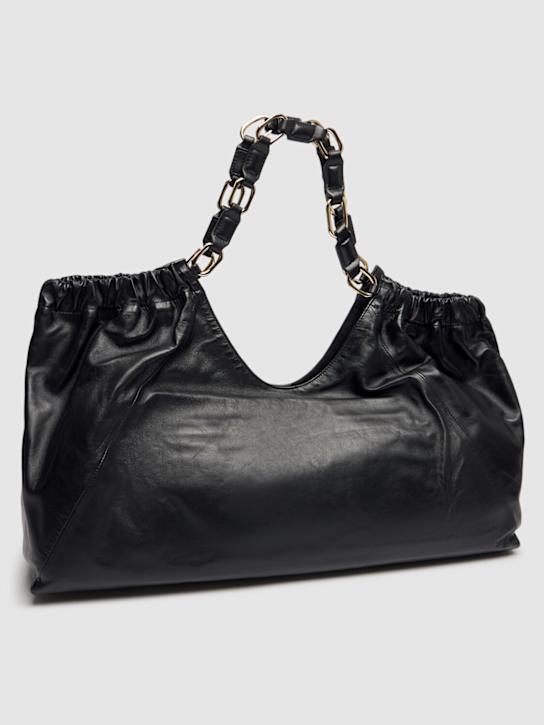 ANINE BING: Kate leather tote bag - Black - women_4 | Luisa Via Roma
