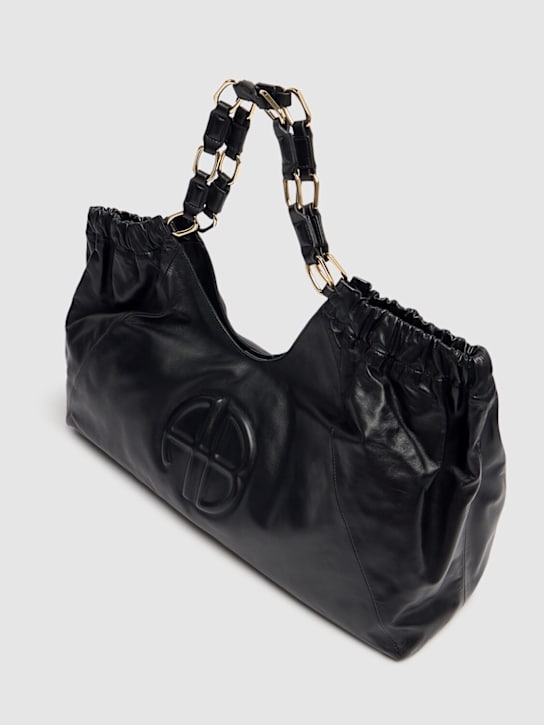 ANINE BING: Kate leather tote bag - Black - women_2 | Luisa Via Roma