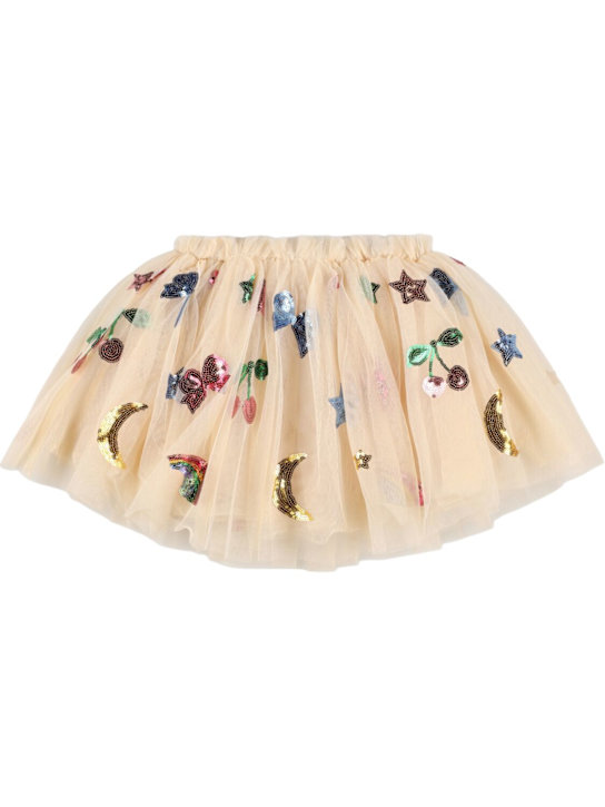 Konges Sløjd: Embellished tulle skirt - White - kids-girls_2 | Luisa Via Roma