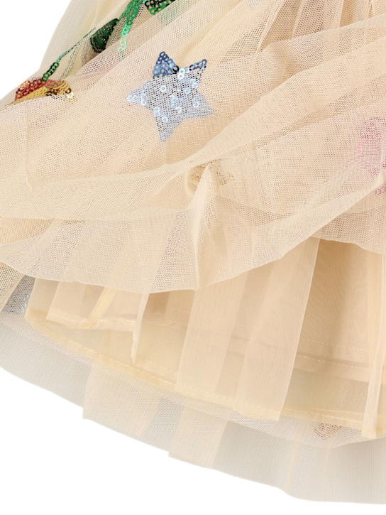 Konges Sløjd: Embellished tulle skirt - White - kids-girls_3 | Luisa Via Roma