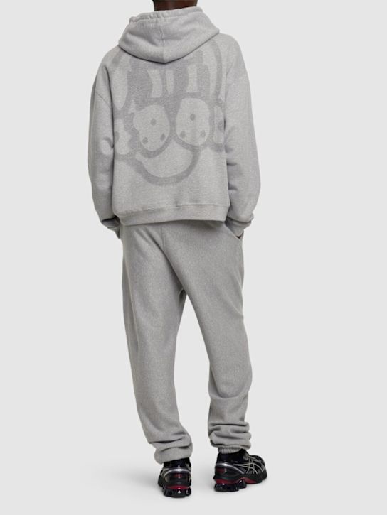 CHITO: Felpa Reflective Finesse con cappuccio - Grigio Melange - men_1 | Luisa Via Roma