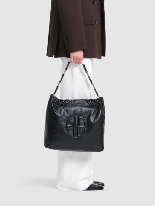 ANINE BING: Kate leather shoulder bag - women_1 | Luisa Via Roma