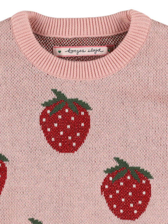 Konges Sløjd: Maglia in misto cotone Strawberry - kids-girls_1 | Luisa Via Roma
