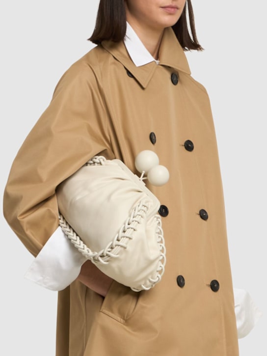 Weekend Max Mara: Lecito leather clutch - women_1 | Luisa Via Roma