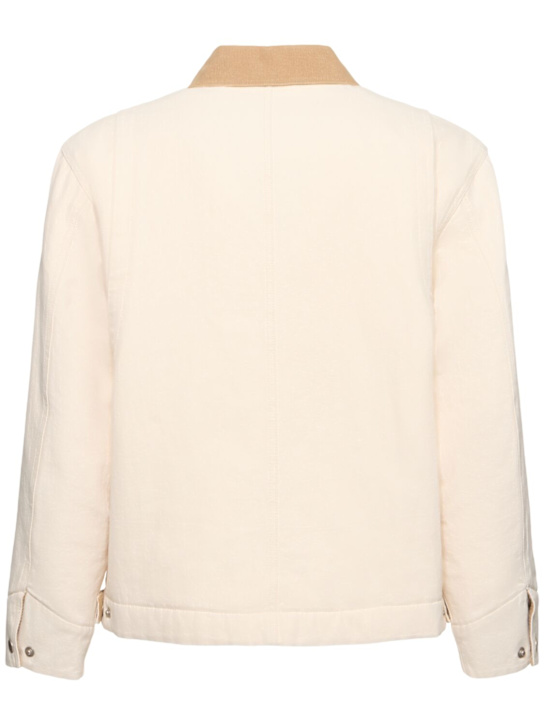 Dunst: Unisex vintage work jacket - Cream - men_3 | Luisa Via Roma