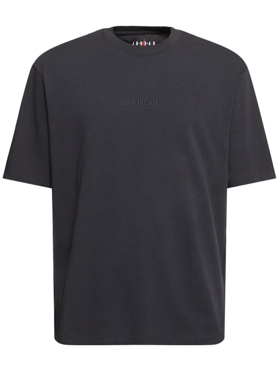 Jordan: Air Jordan cotton jersey t-shirt - men_0 | Luisa Via Roma