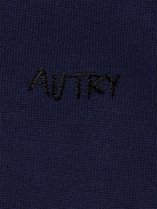 Autry: Knit polo - Blue - women_4 | Luisa Via Roma