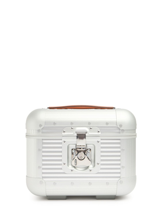 FPM Milano: Moonlight Silver Vanity Case - men_0 | Luisa Via Roma