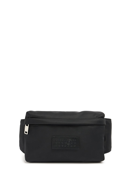 MM6 Maison Margiela: MM6 Nylon belt bag - men_0 | Luisa Via Roma