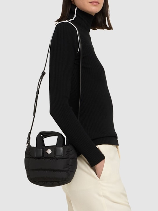 Moncler: Micro Caradoc water-repellent tote bag - women_1 | Luisa Via Roma