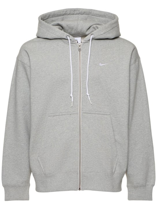 Nike: Sweatshirt „Solo Swoosh“ - men_0 | Luisa Via Roma