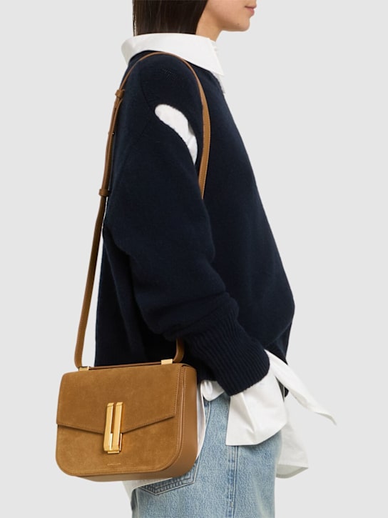 DeMellier: Vancouver suede shoulder bag - women_1 | Luisa Via Roma