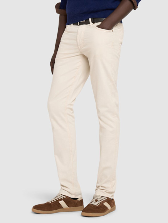 Tom Ford: Archer suede sneakers - Tobacco Amber - men_1 | Luisa Via Roma