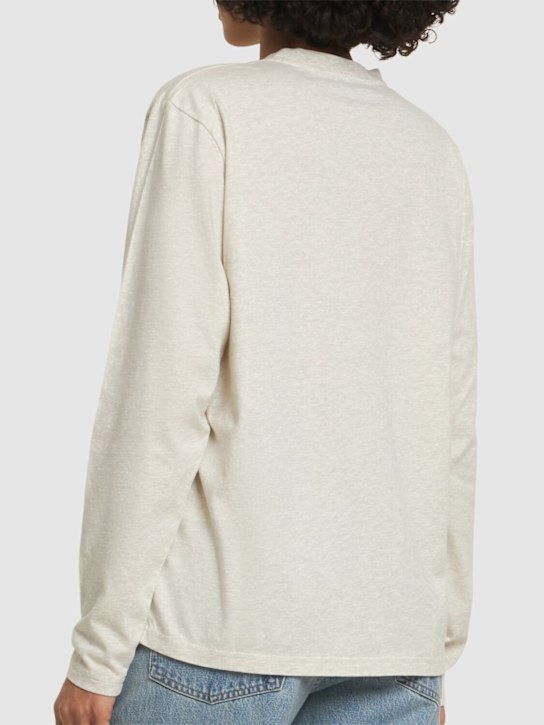 Autry: Long sleeve t-shirt - Melange - women_2 | Luisa Via Roma