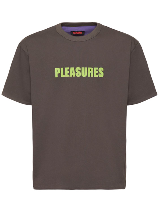 Pleasures: Legal reversible heavyweight t-shirt - men_0 | Luisa Via Roma