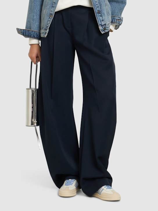 Dsquared2: Boxer leather sneakers - women_1 | Luisa Via Roma