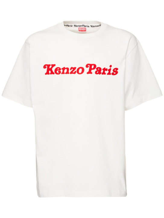 Kenzo Paris: Verdy OS printed cotton t-shirt - men_0 | Luisa Via Roma