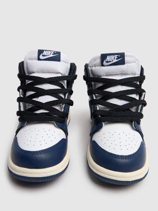 Jordan: Jordan 1 Retro High OG sneakers - Midnight Blue - kids-boys_1 | Luisa Via Roma