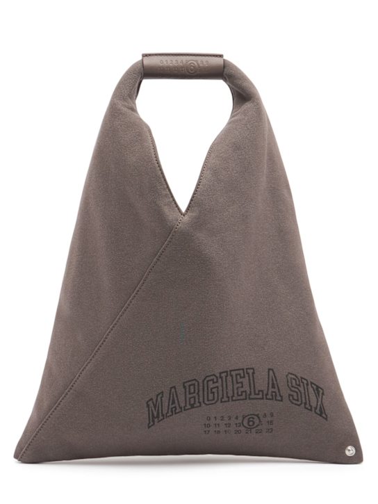 MM6 Maison Margiela: Small Japanese printed canvas handbag - women_0 | Luisa Via Roma
