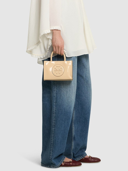 Tory Burch: Mini Ella Bio patent tote bag - women_1 | Luisa Via Roma