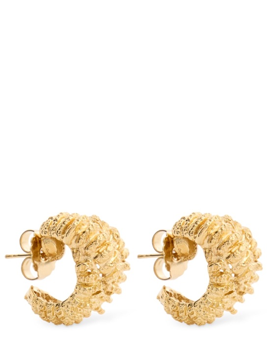 Paola Sighinolfi: Talisman hoop earrings - Gold - women_0 | Luisa Via Roma