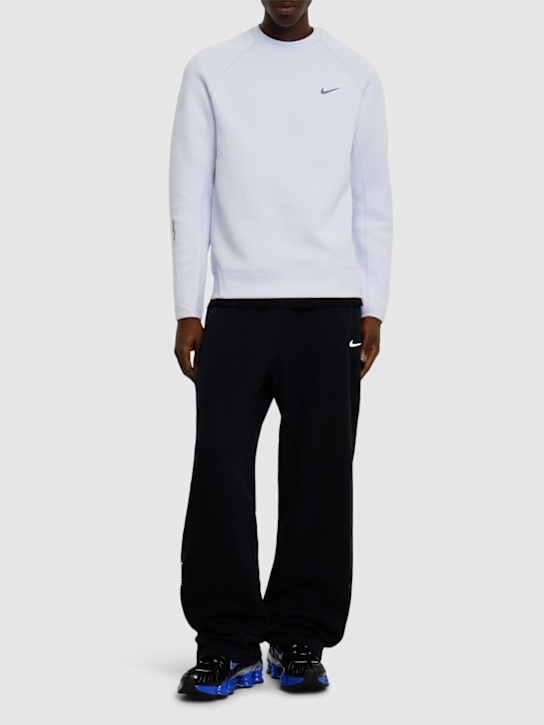 Nike: NOCTA Tech Fleece crewneck sweatshirt - men_1 | Luisa Via Roma
