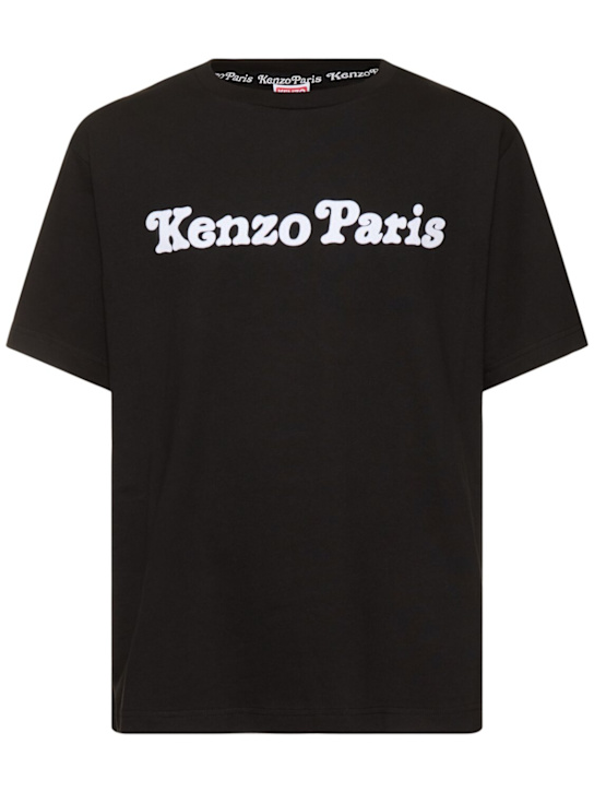 Kenzo Paris: T-Shirt aus Baumwolle mit Druck „Verdy OS“ - men_0 | Luisa Via Roma
