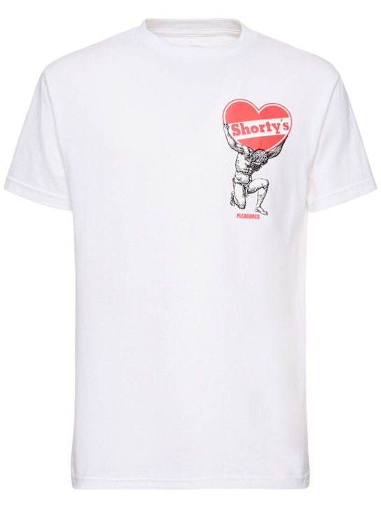 Pleasures: Atlas printed t-shirt - men_0 | Luisa Via Roma