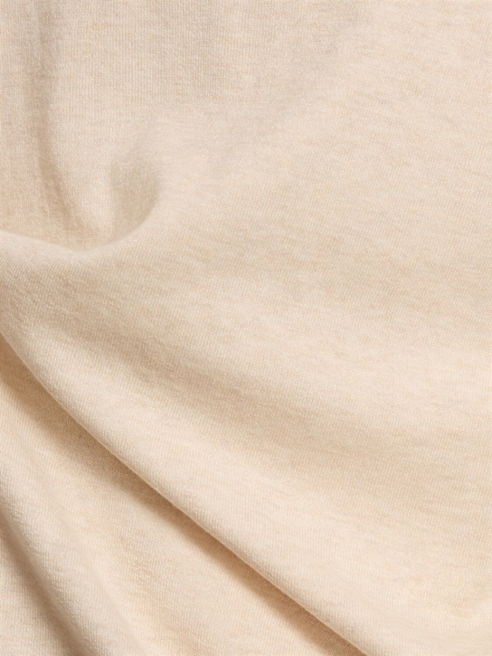 Brunello Cucinelli: Cotton short sleeve polo - Sabbia - men_4 | Luisa Via Roma
