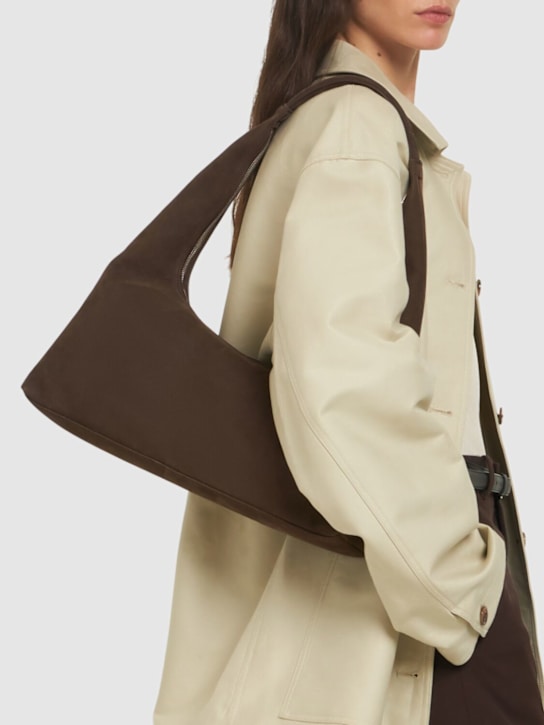 MARGESHERWOOD: Large Hobo nubuck shoulder bag - women_1 | Luisa Via Roma