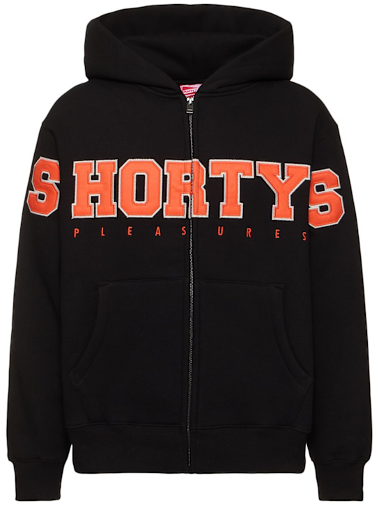 Pleasures: Wave zip hoodie - men_0 | Luisa Via Roma