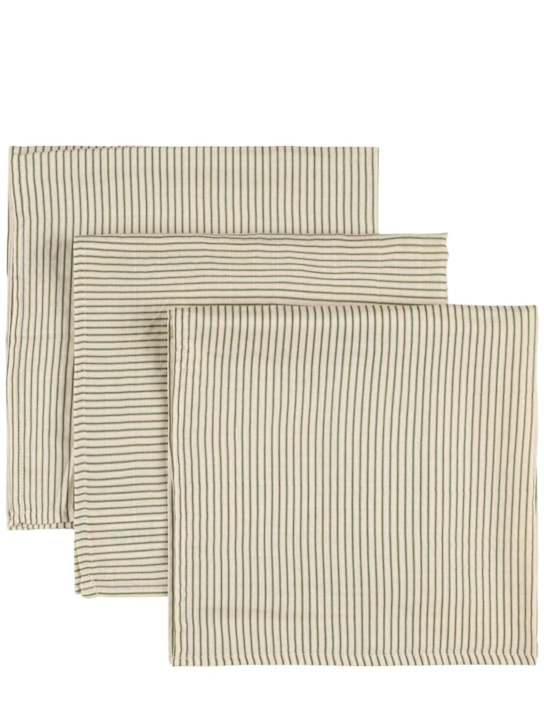 Konges Sløjd: Set di 3 panni in mussola di cotone organico - kids-girls_0 | Luisa Via Roma