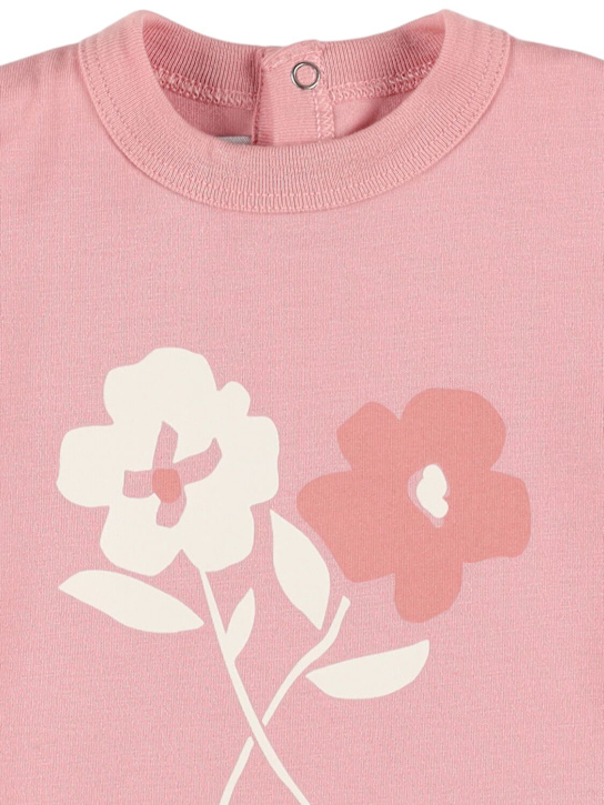 Petit Bateau: T-shirt in jersey di cotone stampato - kids-girls_1 | Luisa Via Roma