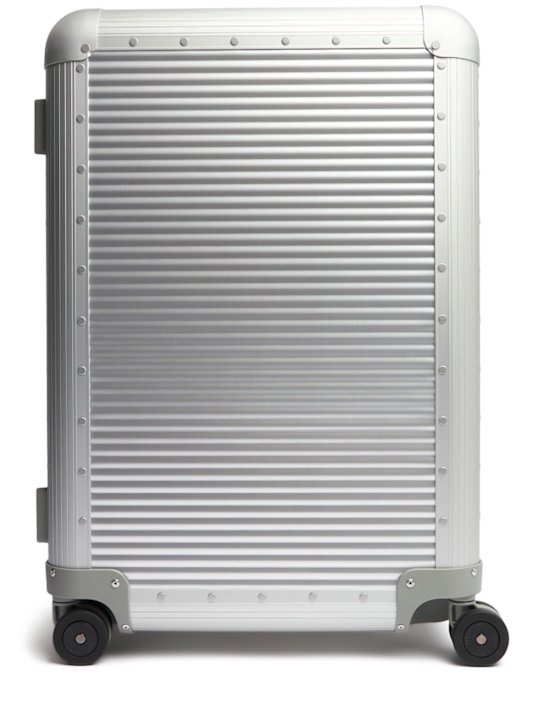 FPM Milano: Bank Spinner 68 luggage - Moonlightsilver - women_0 | Luisa Via Roma