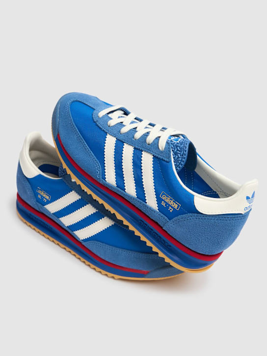 adidas Originals: Sneakers SL 72 con lacci - Blu - kids-girls_1 | Luisa Via Roma
