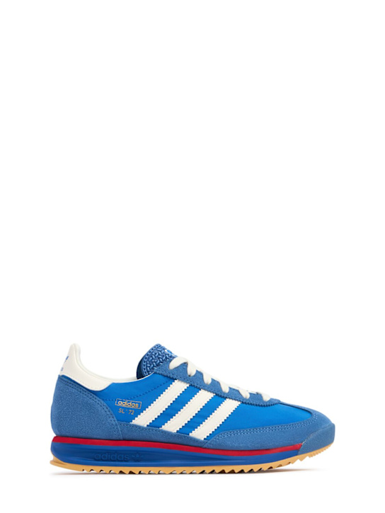 adidas Originals: Sneakers SL 72 con lacci - Blu - kids-girls_0 | Luisa Via Roma