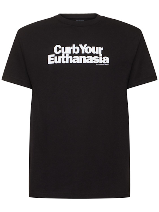 Pleasures: Curb printed t-shirt - men_0 | Luisa Via Roma