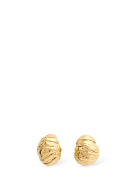 Paola Sighinolfi: Juno stud earrings - Gold - women_0 | Luisa Via Roma
