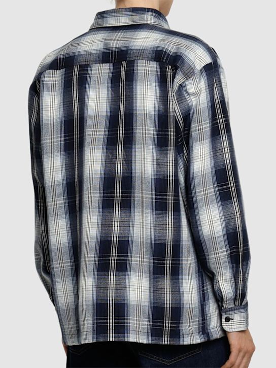 Carhartt WIP: Blanton loose fit check shirt - Mizar - men_2 | Luisa Via Roma