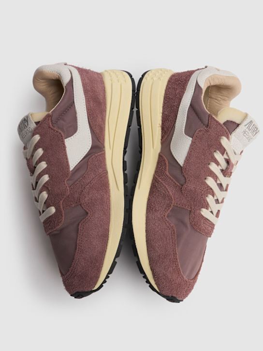 Autry: Reelwind Low sneakers - Wht/Tprose - women_4 | Luisa Via Roma