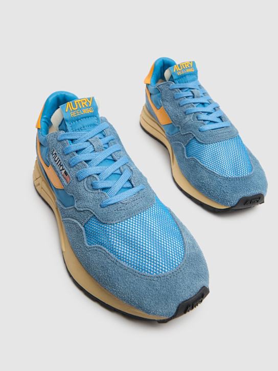 Autry: Reelwind Low sneakers - Blue - men_2 | Luisa Via Roma