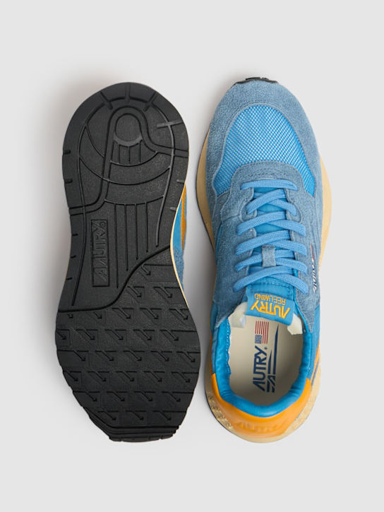 Autry: Reelwind Low sneakers - Blue - men_4 | Luisa Via Roma