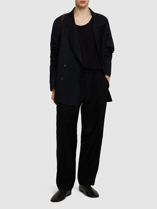 Dries Van Noten: Penny wool pants - men_1 | Luisa Via Roma