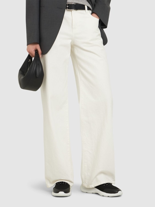 Dsquared2: Icon sneakers - Black/White - women_1 | Luisa Via Roma