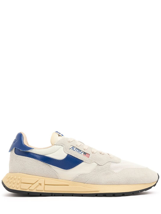 Autry: Reelwind Low sneakers - Grey/Multi - men_0 | Luisa Via Roma